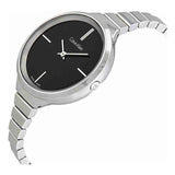 Calvin Klein Lively Black Dial Silver Steel Strap Watch for Women - K4U23121