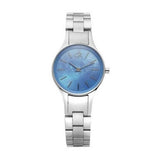 Calvin Klein Simplicity Blue Dial Silver Steel Strap Watch for Women - K432314N