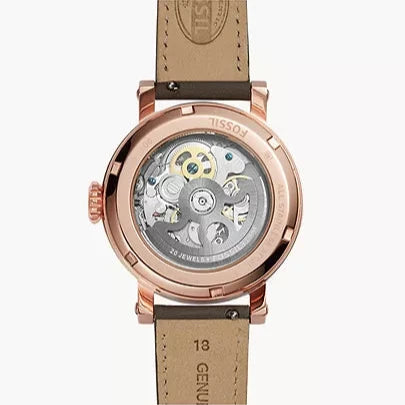 Fossil boyfriend 2025 skeleton watch