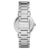 Michael Kors Catlin Silver Dial Silver Steel Strap Watch for Women - MK3355