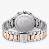 Hugo Boss Hera White Dial Two Tone Steel Strap Watch for Women - 1502564