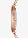 Michael Kors Jaryn Rose Gold Dial Rose Gold Steel Strap Watch For Women - MK3547