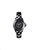 Chanel J12 Diamonds Black Dial Black Steel Strap Watch for Women - J12 H2569