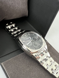 Bulova Classic Collection Multifunction Grey Dial Silver Steel Strap Watch for Men - 96C148