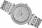Michael Kors Darci Silver Dial Silver Steel Strap Watch for Women - MK3404