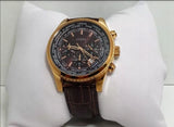 Guess Pursuit Chronograph Brown Dial Brown Leather Strap Watch for Men - W0500G3