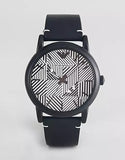 Emporio Armani Luigi Quartz White Dial Black Rubber Strap Watch For Men - AR11136