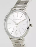 Michael Kors Jaryn Quartz Silver Dial Silver Steel Strap Watch For Women - MK3499