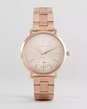 Michael Kors Jaryn Quartz Rose Gold Dial Rose Gold Steel Strap Watch For Women - MK3501