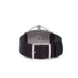 Calvin Klein Grey Dial Black Leather Strap Watch for Women - K2Y2Y1CU