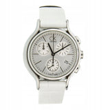 Calvin Klein Skirt White Dial White Leather Strap Watch for Women - K2U291L6