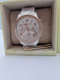 Michael Kors Ceramic White Dial White Steel Strap Watch for Women - MK5269