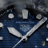 Tag Heuer Aquaracer Professional 300 Automatic Blue Dial Blue Rubber Strap Watch for Men - WBP201B.FT6198