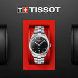 Tissot PR 100 Jam Tangan Kuarsa Stainless Steel Sport Chic Untuk Pria - T101.410.11.051.00