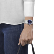 Tissot PRX Blue Dial Silver Steel Strap Watch For Women - T137.210.11.041.00