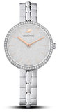 Swarovski Cosmopolitan Diamond Powder Silver Dial Silver Steel Strap Watch for Women - 5517807