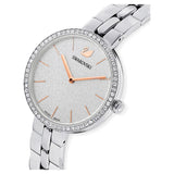 Swarovski Cosmopolitan Diamond Powder Silver Dial Silver Steel Strap Watch for Women - 5517807