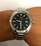 Tag Heuer Aquaracer Black Dial Watch for Men - WAY2110.BA0928