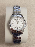 Bulova Classic Diamonds Silver Dial Silver Steel Strap Watch for Women - 96P121