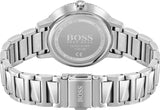 Hugo Boss Signature Silver Dial Silver Steel Strap Watch for Women - 1502539