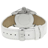 Tissot Couturier Jam Tangan Wanita Tali Kulit Putih Dial Perak untuk Wanita - T035.210.16.011.00