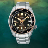 Seiko Prospex Sea Diver Automatic Brown Dial Silver Steel Strap Watch For Men - SPB240J1