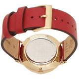 Coach Perry Red Dial Red Leather Strap Watch for Women - 14503722