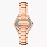 Michael Kors Lennox Quartz Rose Gold Dial Rose Gold Steel Strap Watch For Women - MK7405