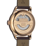 Tissot Le Locle Powermatic 80 Silver Dial Brown Leather Strap Jam Tangan Untuk Pria - T006.407.36.033.00