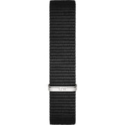 Daniel Wellington Classic Petite Cornwall White Dial Black NATO Strap Watch For Women - DW00100254