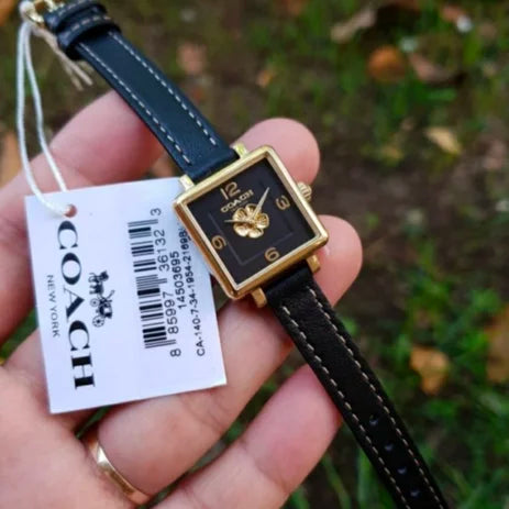Coach watch top square face