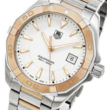 Tag Heuer Aquaracer White Dial Watch for Men - WAY1150.BD0911