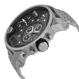 Diesel Mr Daddy 1.0 Black Dial Stainless Steel Stainless Watch For Men - DZ7221