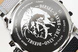 Diesel Mr. Daddy 2.0 Chronograph Black Dial Grey Nylon Strap Watch For Men - DZ7429