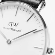 Daniel Wellington Classic Bayswater White Dial Blue NATO Strap Watch For Women - DW00100280