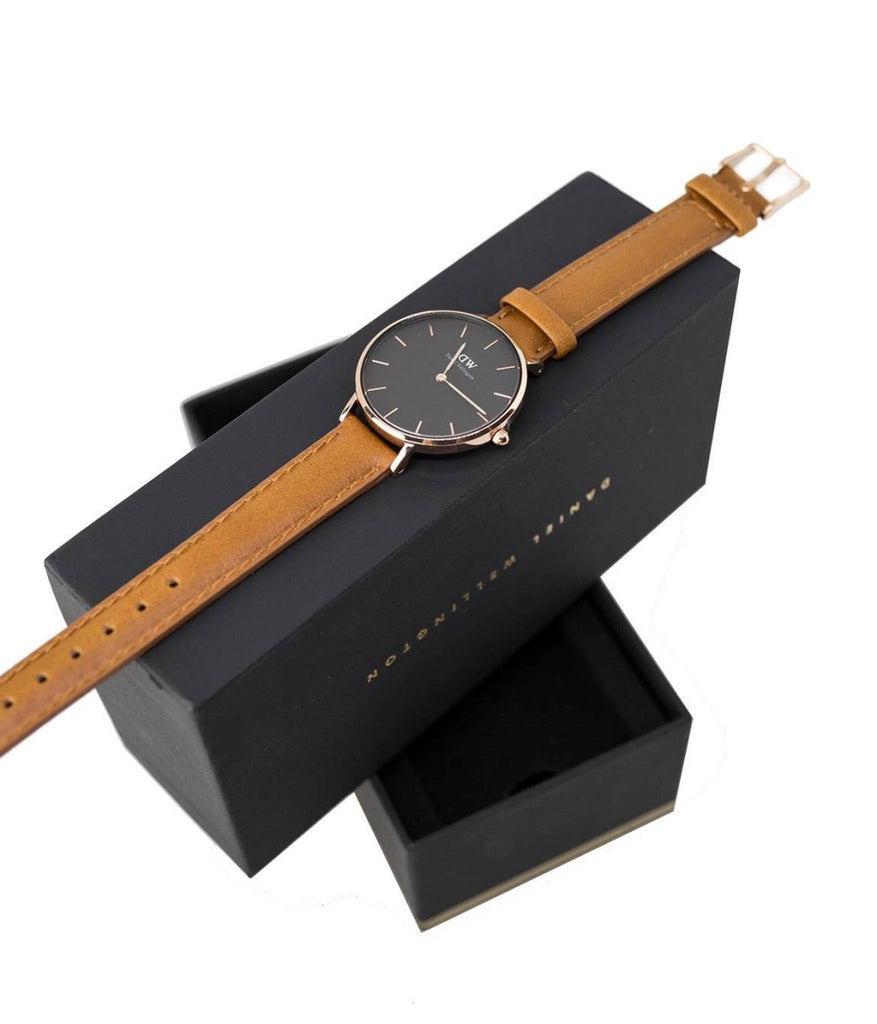 Daniel Wellington Classic Petite Durham Black Dial