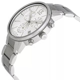 Calvin Klein Post Minimal White Dial Silver Steel Strap Watch for Men - K7627126