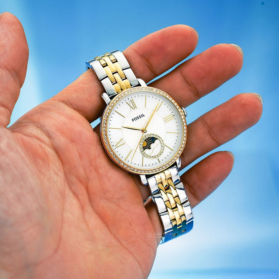 Fossil Sonne Mond Uhr Sonne Mond Fossil Uhr Blumenmuster Vintage