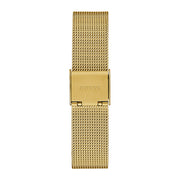 Guess Iconic Quartz Gold Dial Gold Mesh Bracelet Watch For Women - GW0527L2