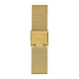 Guess Iconic Quartz Gold Dial Gold Mesh Bracelet Watch For Women - GW0527L2