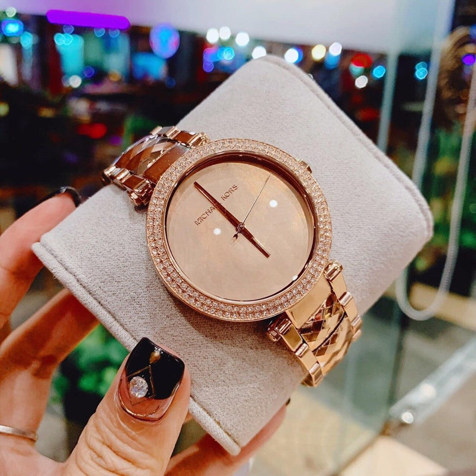 Mk5865 Michael Kors Parker Uhr Stainless Steel Michael Kors Parker