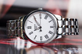 Tissot T Classic Dream White Dial Silver Steel Strap Watch for Men - T033.410.11.013.01