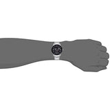 Tommy Hilfiger Austin Black Dial Silver Steel Strap Watch for Men - 1791639
