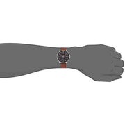 Tommy Hilfiger West Chronograph Grey Dial Brown Leather Strap Watch For Men - 1791710