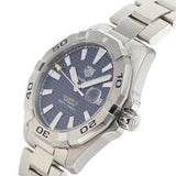 Tag Heuer Aquaracer Automatic Blue Dial Silver Steel Strap Watch for Men - WBD2112.BA0928