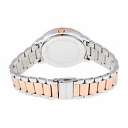 Michael Kors Madelyn Silver Dial Two Tone Steel Strap Watch for Women - MK6288