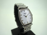 Longines La Grande Classique Mother of Pearl Dial Silver Steel Strap Watch untuk Wanita - L4.288.0.87.6