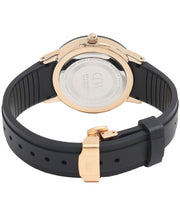 Daniel Wellington Iconic Motion Black Dial Black Rubber Strap Watch For Men - DW00100425