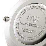 Daniel Wellington Classic Glasgow White Dial Two Tone NATO Strap Unisex Watch - DW00100047