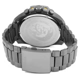 Diesel  Mega Chief Chronograph Grey Dial Grey Steel Strap Watch For Men - DZ4421